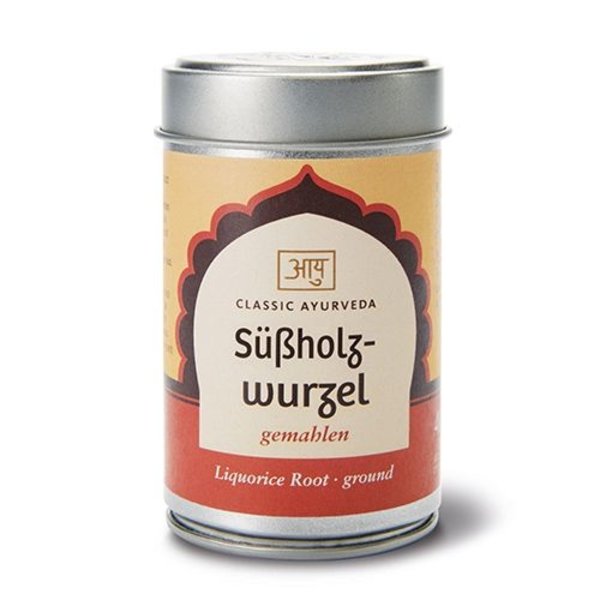 Ayurveda Süssholzwurzel, gemahlen, Bio, 40g