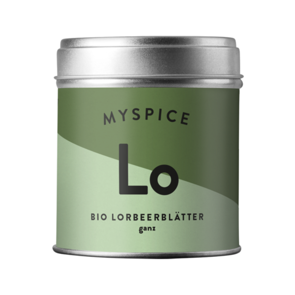 MYSPICE Bio Lorbeerblätter ganz, 5g