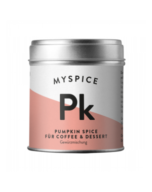 MYSPICE Pumpkin Spice für Coffee & Dessert, fein, 55g