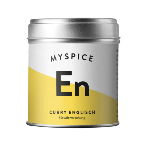 MYSPICE Curry Englisch, 75g