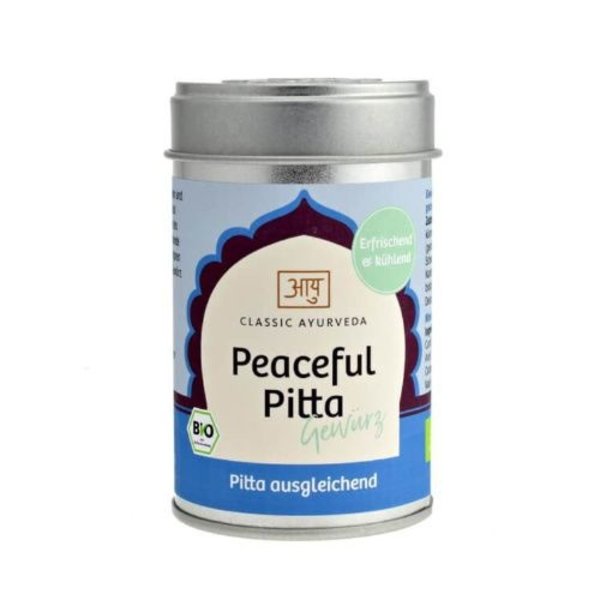 Ayurveda Peaceful Pitta Gewürzmischung, 50g, Bio