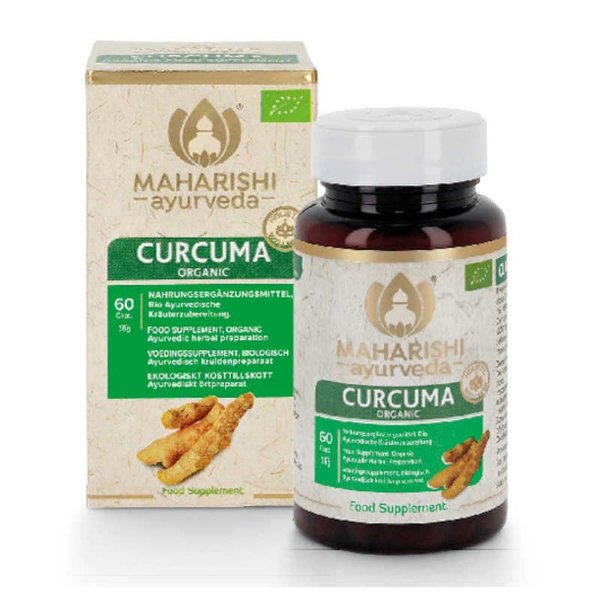 Ayurveda Kurkuma, Bio 60 Kapseln (Curcuma Maharishi)