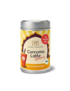 Classic Ayurveda Curcuma Latte Gewürz, Bio, 80g