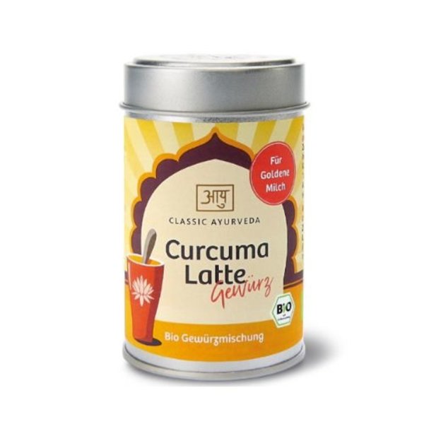 Classic Ayurveda Curcuma Latte Gewürz, Bio, 80g