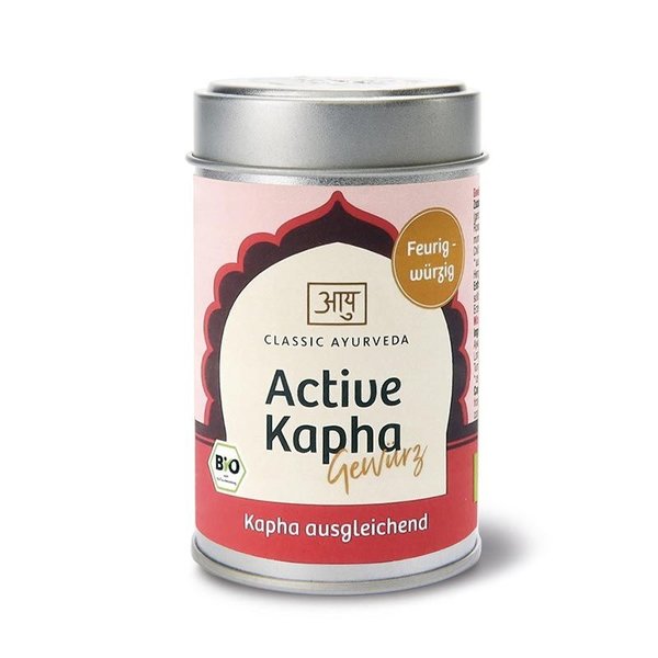 Ayurveda Active Kapha Gewürzmischung, Bio, 50g