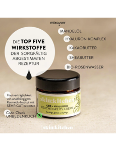 Mixcover Naturkosmetik Hyaluron Gesichtscreme selber herstellen