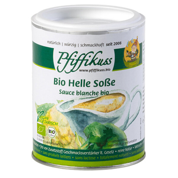 Pfiffikuss Helle Sosse (Sauce) Bio, 150g