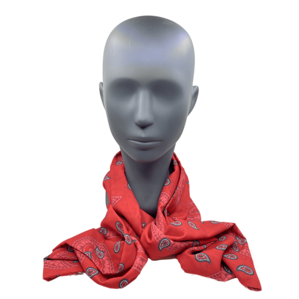 Foulard/Schal mit Glarner Paisley