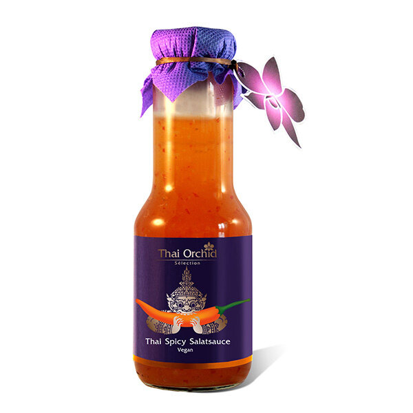 Thai Orchid Sélection Thai Spicy Salatsauce, vegan, 360g