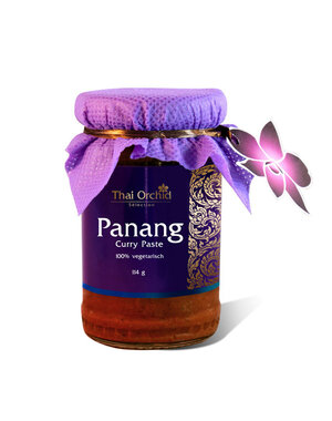 Thai Orchid Sélection Panang Curry Paste, vegetarisch, 114g