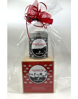  Geschenk Glarner Tee Beutel + Glarner Gewürz