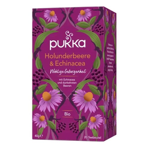 Pukka Holunderbeere & Echinacea Tee, Bio