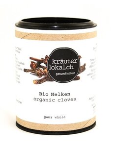 kräuterlokal Nelken ganz, Bio, 40g