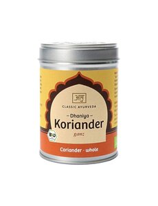 Ayurveda Koriander ganz, Bio, 60g