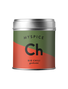 MYSPICE Chili Bio, geschrotet, 60g