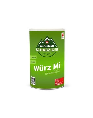 Geska Würz Mi Glarner Schabzigerpulver (Streuziger) , 90g
