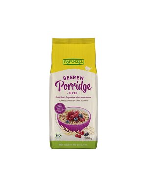 Rapunzel Porridge Beeren, EU Bio, 500g