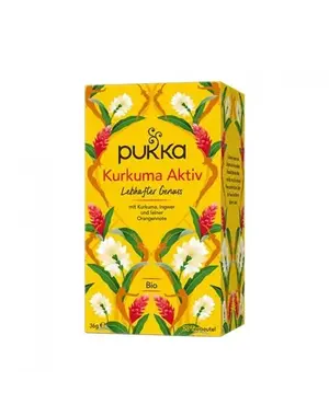 Pukka Kurkuma Aktiv Tee, Bio