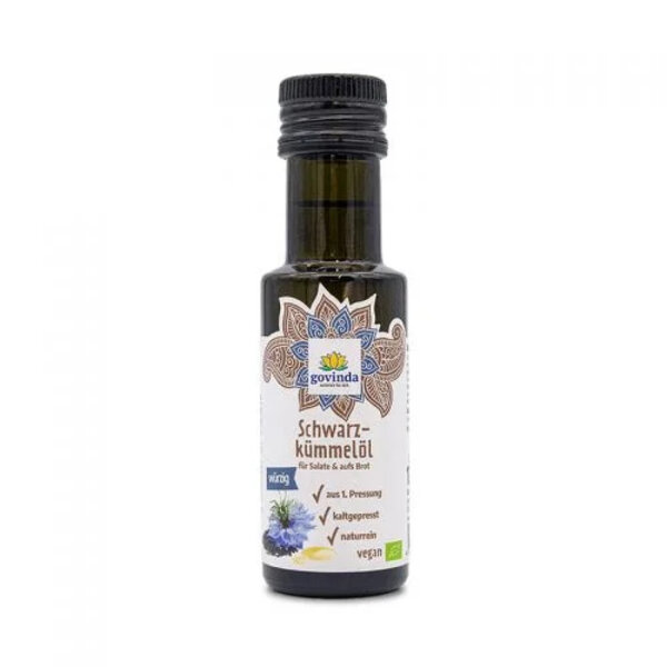 Govinda Schwarzkümmelöl, Bio , 100ml