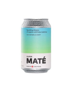 Super Natural Club Super Maté Eistee, CH Bio, 330 ml Dose