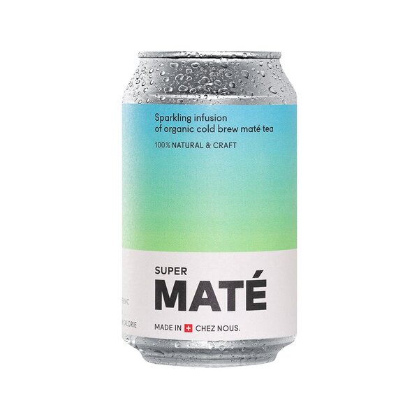 Super Natural Club Super Maté Eistee, CH Bio, 330 ml Dose