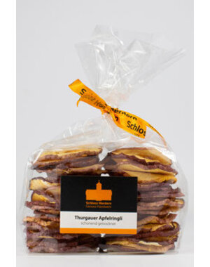 Schloss Herdern Thurgauer Apfelringli MIT SCHALE , 100g
