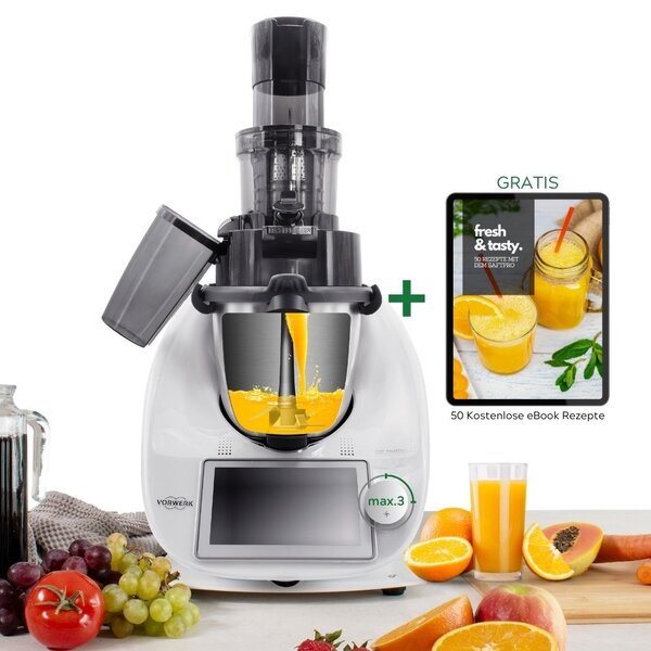 Leckerhelfer SaftPRO - der Slowjuicer / Entsafter passend für deinen Thermomix TM5 und TM6