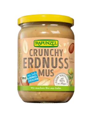 Rapunzel Erdnussmus Crunchy mit Salz 250 g