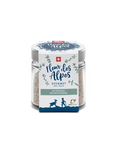 Sel des Alpes Fleur des Alpes Gourmet Salz mit Schweizer Biothymian, 130g