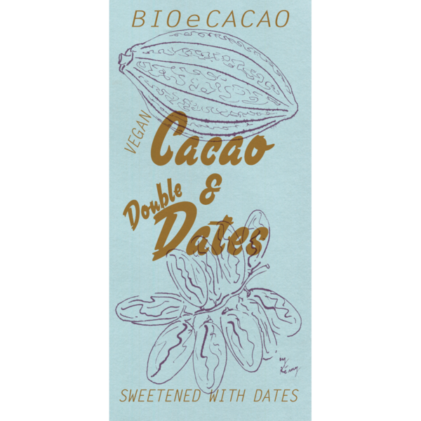 Bio e Cacao Cacao & Double Dates (90g)