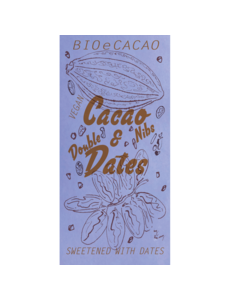 Bio e Cacao Cacao & Double Dates Cacao Nibs (90g)