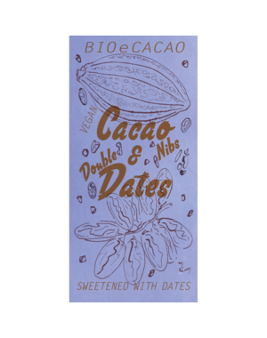 Bio e Cacao Cacao & Double Dates Cacao Nibs (90g)