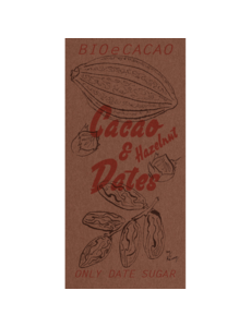 Bio e Cacao Cacao & Dates Hazelnut (90g)