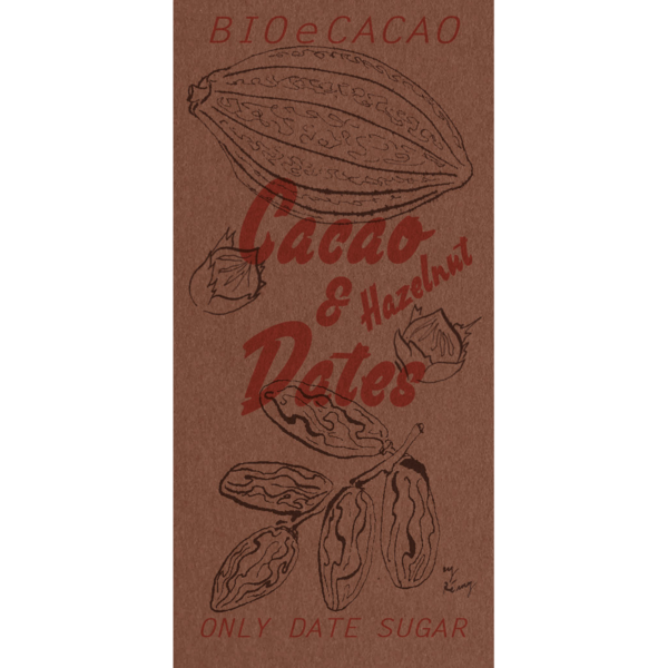 Bio e Cacao Cacao & Dates Hazelnut (90g)