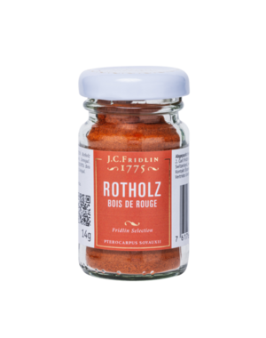 J.C. Fridlin Rotholz gemahlen 14g im Glas