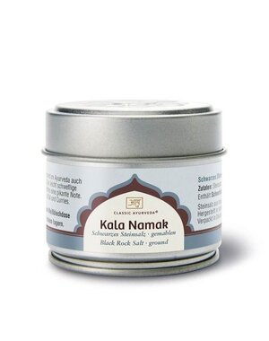 Classic Ayurveda schwarzes Salz (Kala Namak), gemahlen, 70g