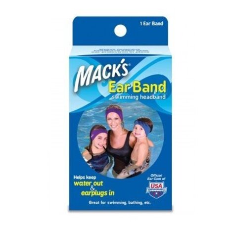 Macks Zwem hoofdband | voorkomt water in oren! Macks Zwem hoofdband | voorkomt water in oren!