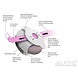 Alpine Muffy blauwe baby oorkap voor baby's en peuters Alpine Muffy blauwe baby oorkap voor baby's en peuters