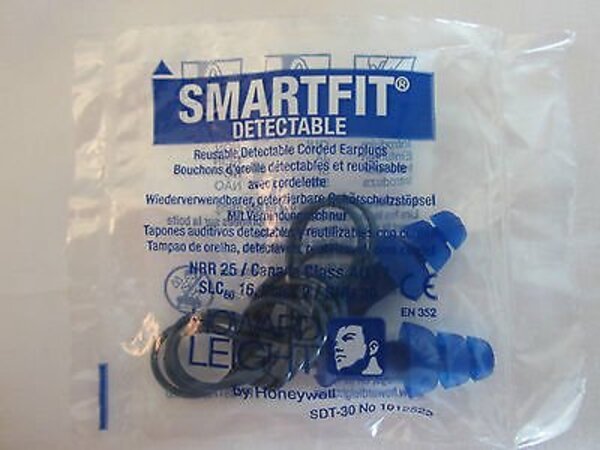 Howard Leight SmartFit detecteerbare oordopjes met koord 50 paar