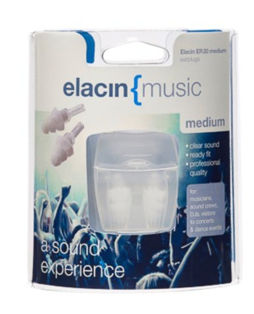 Elacin ER20 Oordopjes | Concert oordopjes met Filter
