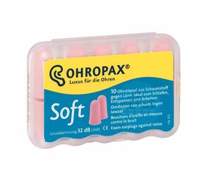 Ohropax Soft oordopjes | 5 paar | SNR 31dB Ohropax Soft oordopjes | 5 paar | SNR 31dB
