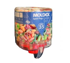Moldex SparkPlugs navulling / dispenser  | 250 paar oordopjes Moldex SparkPlugs navulling / dispenser  | 250 paar oordopjes
