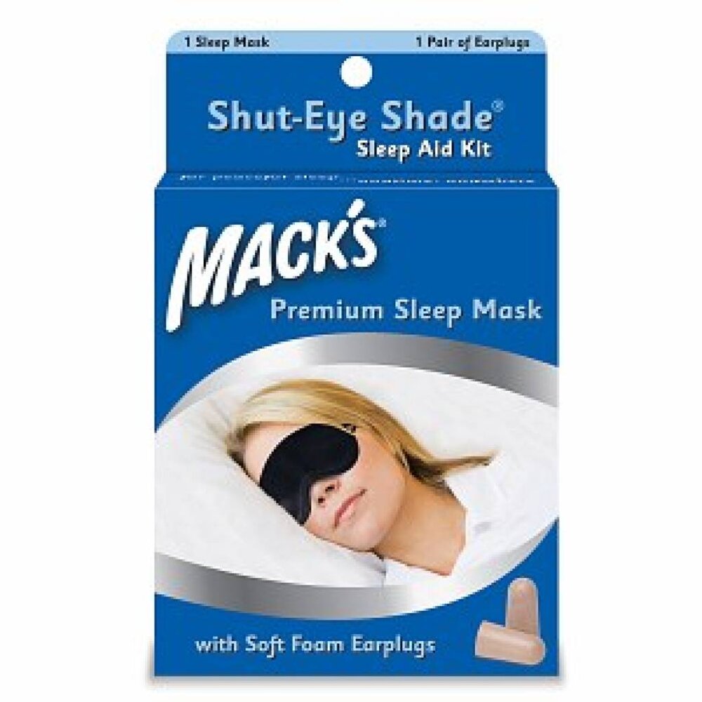 Macks Slaapmasker en oordoppen set | Goed slapen Macks Slaapmasker en oordoppen set | Goed slapen