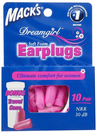 Macks Dreamgirl Oordopjes | Voor de kleine gehoorgang Macks Dreamgirl Oordopjes | Voor de kleine gehoorgang