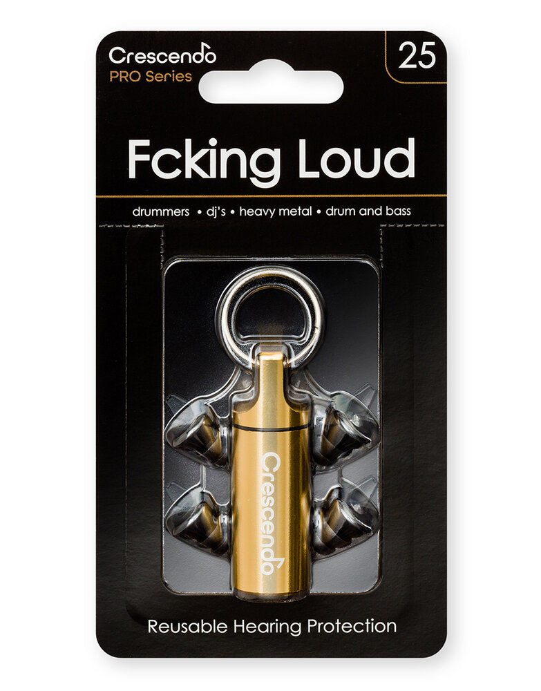 Crescendo Fcking Loud | Vlakke demping | SNR 20dB Crescendo Fcking Loud | Vlakke demping | SNR 20dB