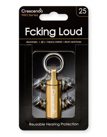 Crescendo Fcking Loud | Vlakke demping | SNR 20dB Crescendo Fcking Loud | Vlakke demping | SNR 20dB