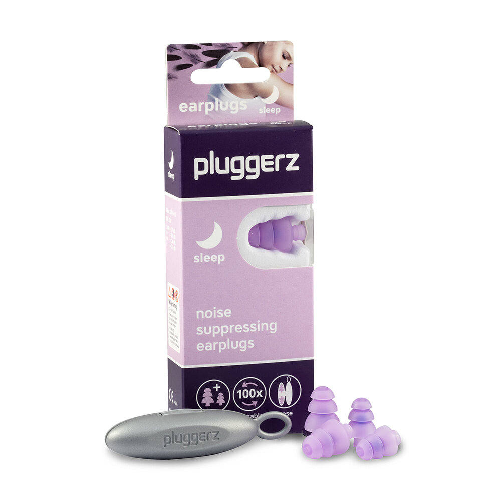 Pluggerz Sleep, slaap oordopjes voor een goede nachtrust Pluggerz Sleep, slaap oordopjes voor een goede nachtrust