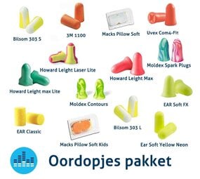 Oordopjesonline Oordopjes pakket Oordopjesonline Oordopjes pakket