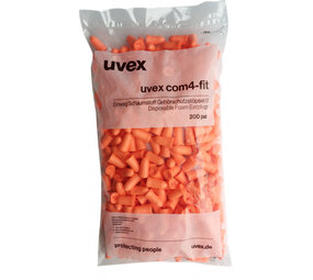 Uvex COM4-Fit  navulzak 200 paar oordoppen, SNR 33dB | Navulzak Uvex COM4-Fit  navulzak 200 paar oordoppen, SNR 33dB | Navulzak
