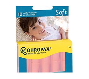 Ohropax Soft Aanbieding | 30 paar oordopjes | SNR 31dB Ohropax Soft Aanbieding | 30 paar oordopjes | SNR 31dB